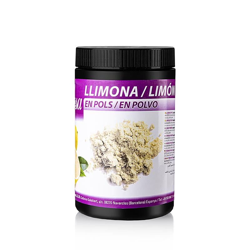 Sosa Powder - Lemon, from lemon juice concentrate (38765), 600 g - Produttore di ingredienti premium per la gastronomia e la pasticceria in Spagna, biscotti fatti a mano, articoli natalizi tradizionali catalani, ingredienti per gelati, frutta a guscio, frutta liofilizzata, texturizzanti, estratti vegetali naturali, aromi naturali, esportati in più di 80 paesi.
