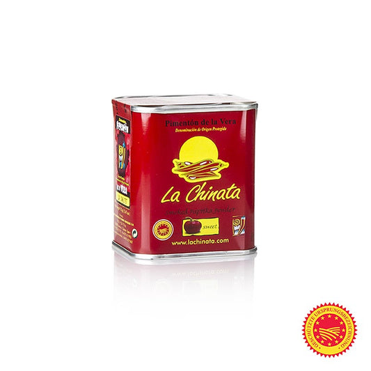 Paprika dolce affumicata in polvere da La Vera, Spagna, 70 g, con un sottile sapore di affumicato