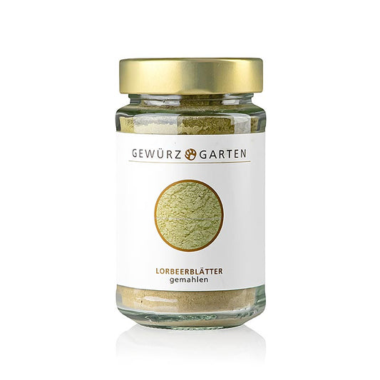 Foglie di alloro Gewürzgarten, macinate, 90 g - Foglie di alloro fortemente aromatizzate per arrosti, salse, brodo di pesce, stufati e verdure in salamoia
