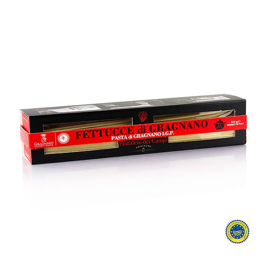 Pastificio dei Campi - N.10 Fettucce, tagliatelle 14mm, Pasta di Gragnano, IGP/PDO, 500 g