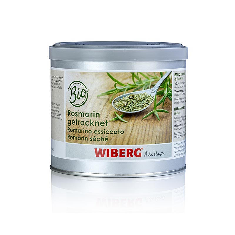 Rosmarino biologico Wiberg, essiccato, 125 g | Sale, pepe, spezie, aromi, verdure essiccate | thungourmet