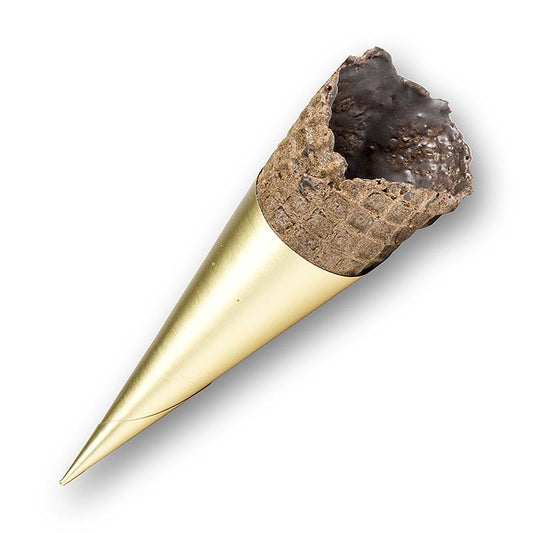 Mini wafer croissant al cacao, rivestito, ø 32x83 mm h, 498 g, 83 pz.
