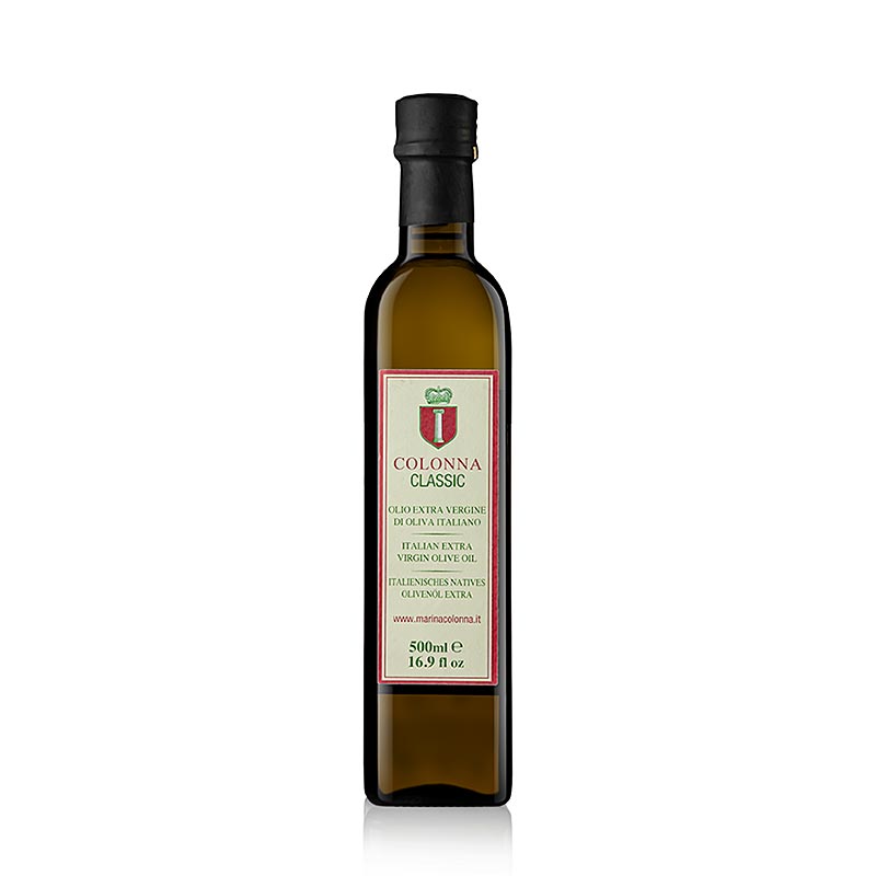 Olio extravergine di oliva, Marina Colonna "Miscela Classica", delicatamente fruttato, 500 ml