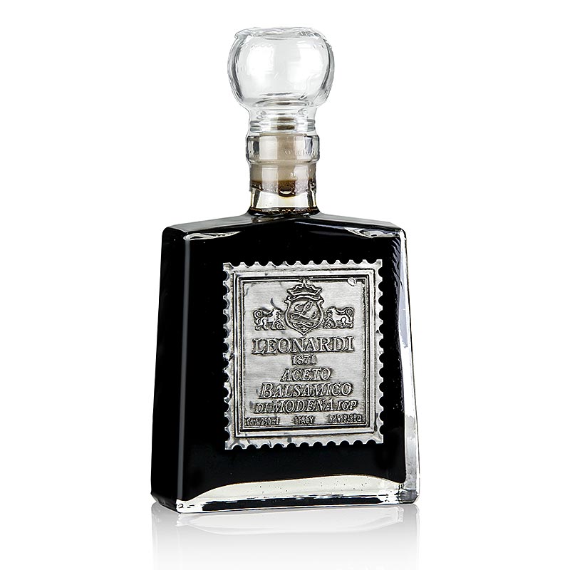 Leonardi - Aceto Balsamico di Modena IGP, Velluto Bordeaux, 15 anni, 250 ml