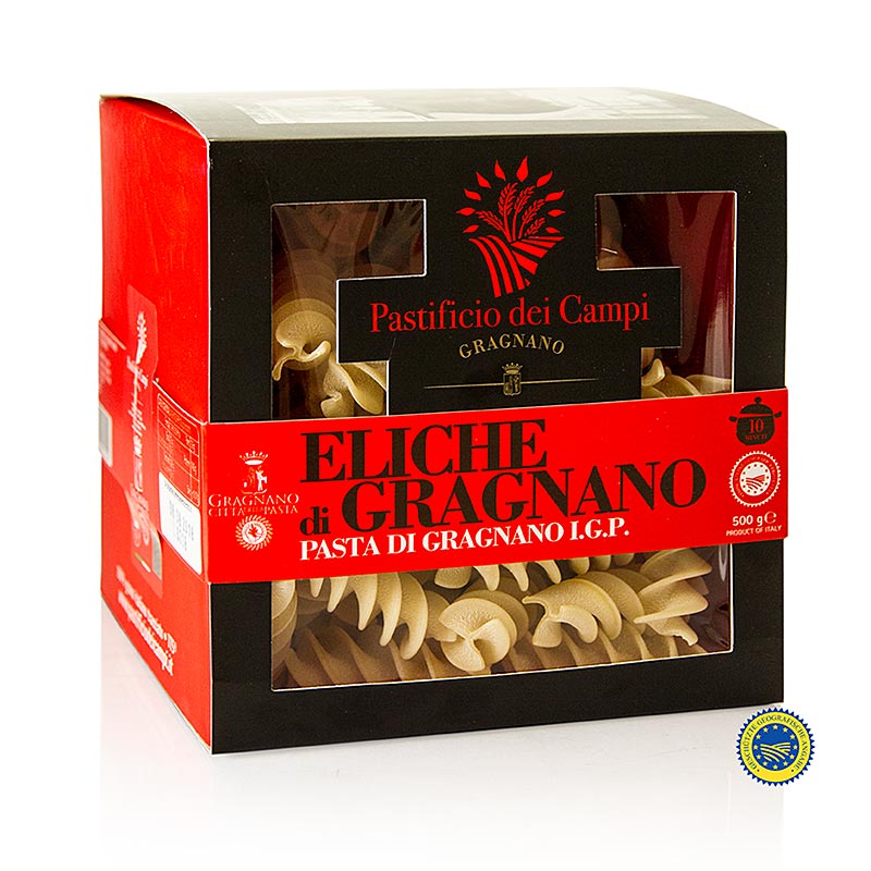 Pastificio dei Campi - N.59 Eliche, Pasta di Gragnano, IGP/PDO, 500 g