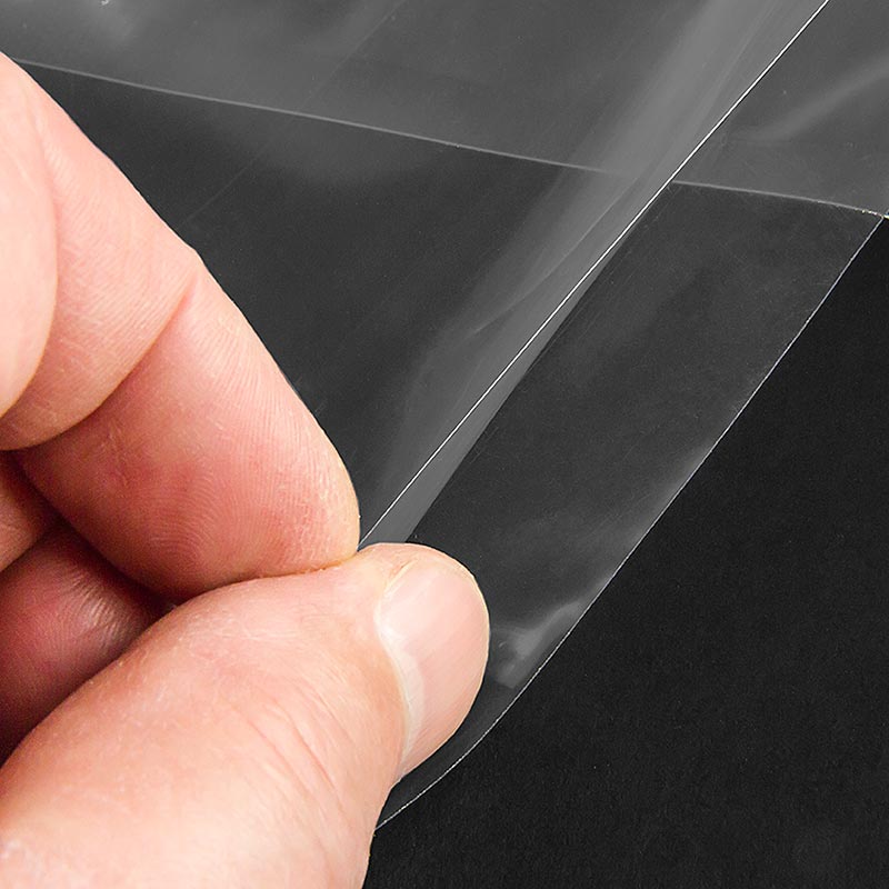 Sacchetto per bordi con chiusura a vuoto, 250 mm x 700 mm, liscio, 100 pz.