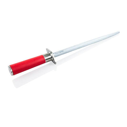 Serie Red Spirit, acciaio per affilare, rotondo, 25 cm, DICK, 1 pz.