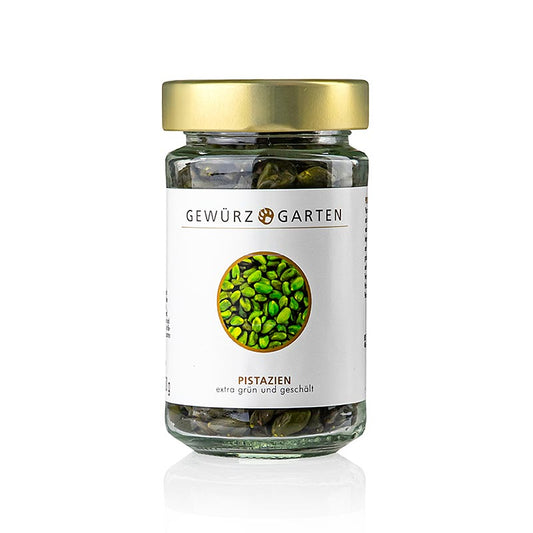 Pistacchi Gewürzgarten , sgusciati, verde scuro, di prima qualità, 150 g