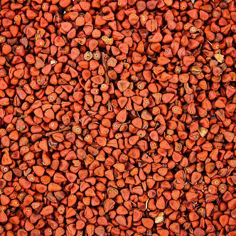 Annatto - Semi, dall'arbusto di Orlean, 100 g | Sale, pepe, spezie, aromi, verdure secche | thungourmet