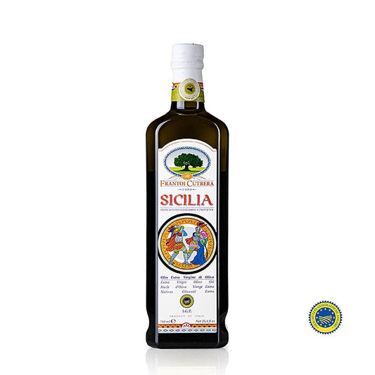Olio extravergine di oliva, Frantoi Cutrera "Sicilia", IGP/IGP, 750 ml