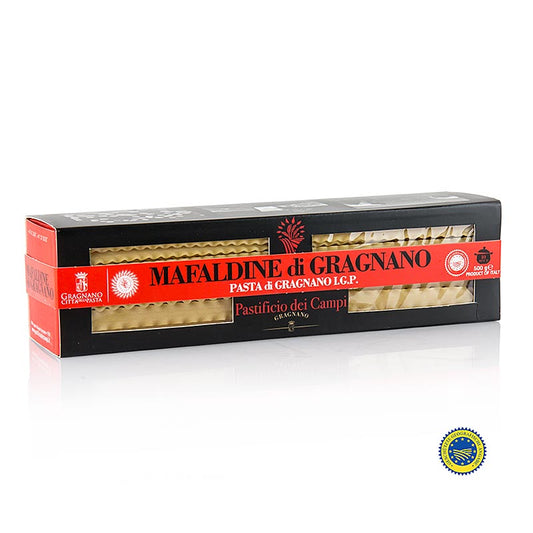 Pastificio dei Campi - N.20 Mafaldine, Pasta di Gragnano, IGP/PDO, 500 g