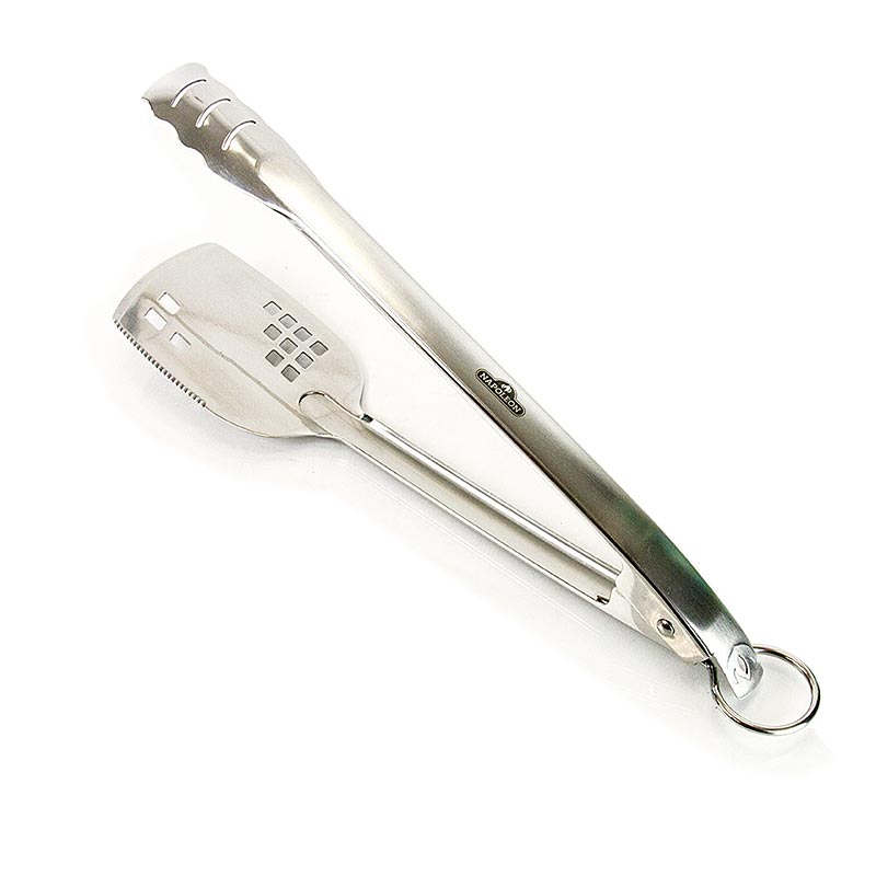  Pinze giratutto in acciaio inox di alta qualità per girare senza fatica la carne e afferrare i cibi grigliati