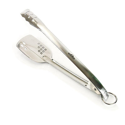  Pinze giratutto in acciaio inox di alta qualità per girare senza fatica la carne e afferrare i cibi grigliati