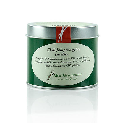 Peperoncino jalapeno, verde, macinato, Altes Gewürzamt, 60 g