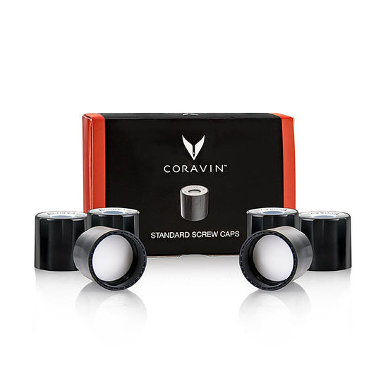 Sistema di accesso al vino Coravin - tappo a vite, 6 pz.