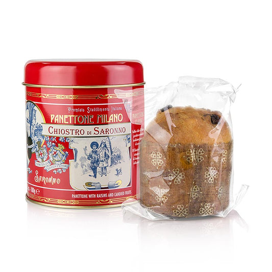 Panettone di Natale - Classico, scatola di metallo, 100 g