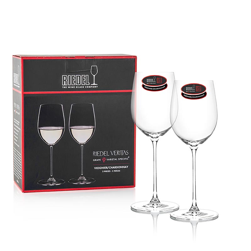 Bicchiere Riedel Veritas - Viognier/Chardonnay (6449/05), in confezione regalo, 2 pezzi.