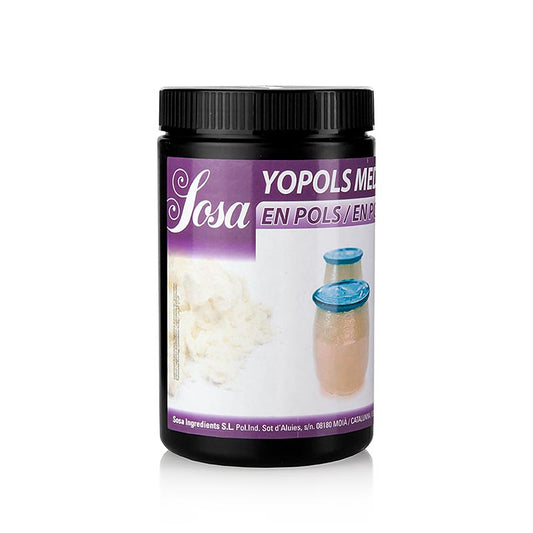 vasetto da 800 g di polvere Sosa - yogurt, mediterraneo piccante (39092) per una deliziosa nota piccante in dolci, salse e condimenti