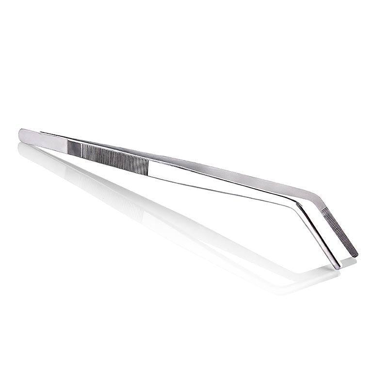 Pinzetta per grigliate, dritta con punta ricurva, 35 cm, acciaio inox, Triangle Tools, 1 pz.