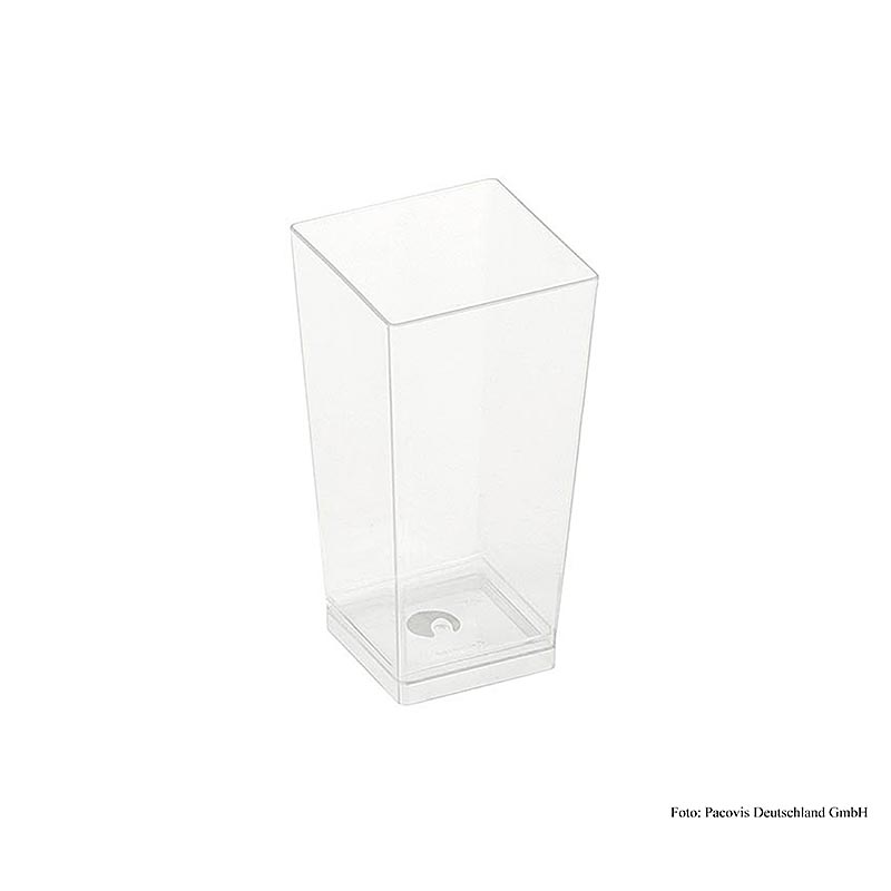 Tazza Naturesse Kova monouso trasparente, 100ml, 4x4x8,2cm, PLA, 300 pz.