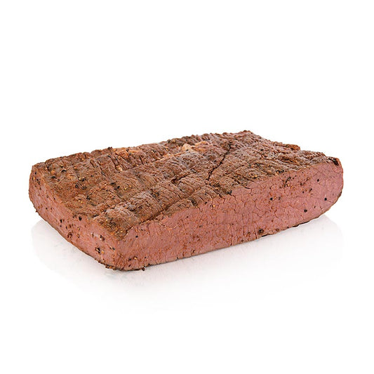 Petto di bue affumicato e succoso della macelleria Schlösser, circa 500 g