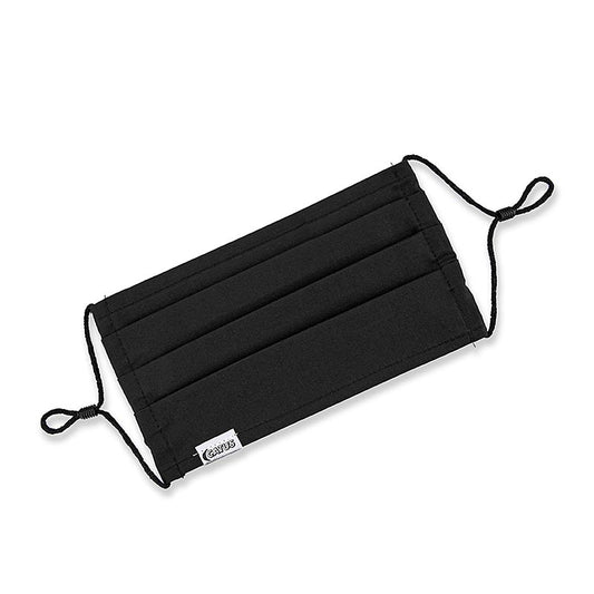 Maschera bocca-naso Catus Face MP in nero, taglia XS, antivirale e antibatterica, 50 pezzi - prezzo speciale, valido fino a 01092024 - Maschera bocca-naso nera in taglia XS, con proprietà antivirali e antibatteriche, prezzo speciale valido fino a 01092024