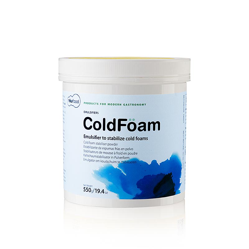 550 g di TÖUFOOD COLD FÖAM, stabilizzatore per emulsione (Espuma cold) (tedesco)