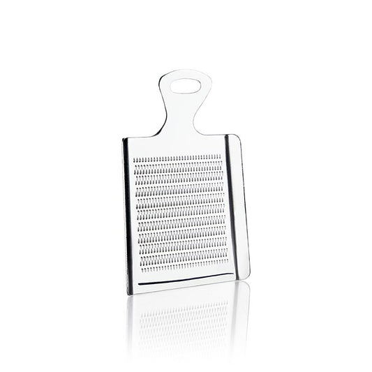 Grattugia per wasabi, 7,5 x 7,5 cm, in acciaio inox, per wasabi fresco, Dutch Wasabi, 1 pz.