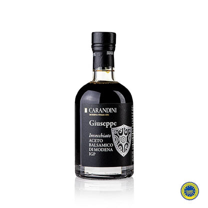 Carandini Aceto Balsamico Modena IGP, Giuseppe, invecchiato (confezione regalo), 250 ml