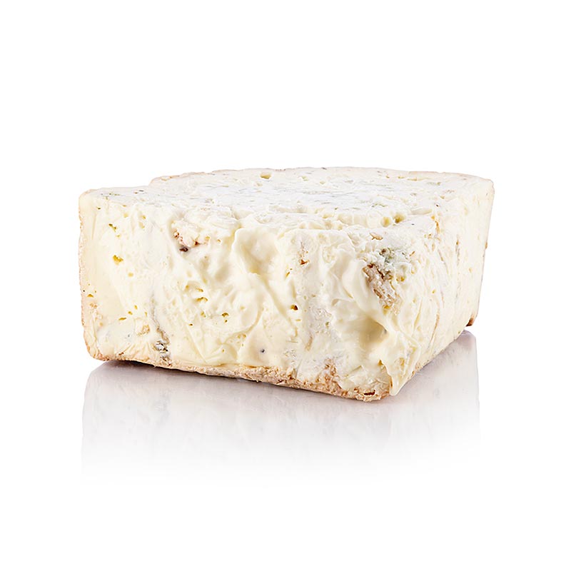 Paltufa, formaggio erborinato al tartufo, Palzola, circa 1,5 kg - Prelibatezza italiana artigianale con formaggio erborinato ricco e cremoso e delizioso sapore di tartufo