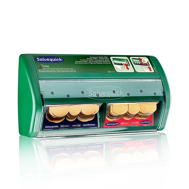 Salvequick Dispenser di cerotti, stazione cerotti, (490700), Cederroth, 1 pz | Non Food / Ferramenta / Accessori per barbecue | thungourmet