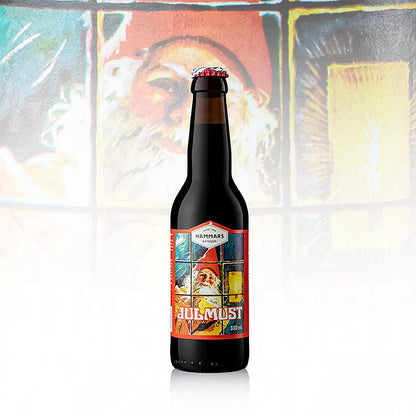 Hammars Julmust - Bevanda rinfrescante al gusto di malto, Svezia, 330 ml