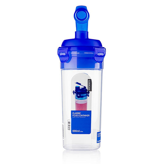 Lock&Lock freshness box, 0,69 L, rotondo, 101x205mm (contenitore per salse con frullatore) - Contenitore ermetico per salse, condimenti e altro ancora, in materiale privo di BPA, lavabile in lavastoviglie