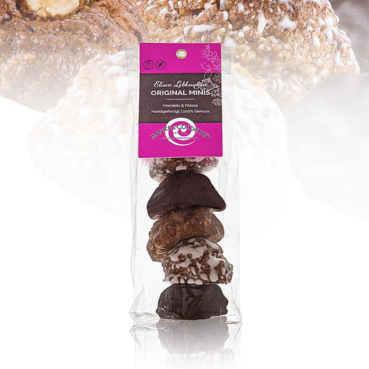 Original Elisen Lebkuchen MINI, 3 gusti, Manke & Coldewey, 150 g, 6 x 25 g
