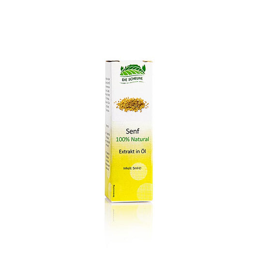 Aroma naturale di senape The Barn, 5 ml - Perfetto per affinare condimenti, marinate e salse Ideale per gli appassionati di cucina che vogliono aggiungere profondità e complessità ai loro piatti