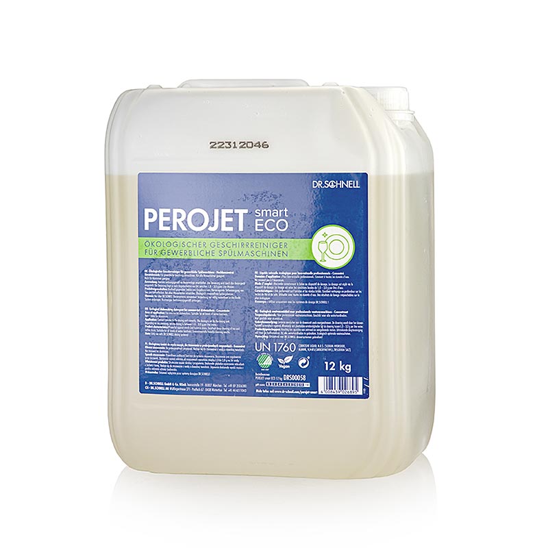 Dr. Schnell - Detersivo per lavastoviglie Perojet Smart Eco, concentrato, 12 kg | Non Food / Ferramenta / Accessori per barbecue | thungourmet
