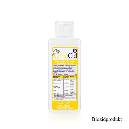 Dr. Schnell - Disinfezione delle mani CimoCid , flacone di camice, 150 ml, 150 g