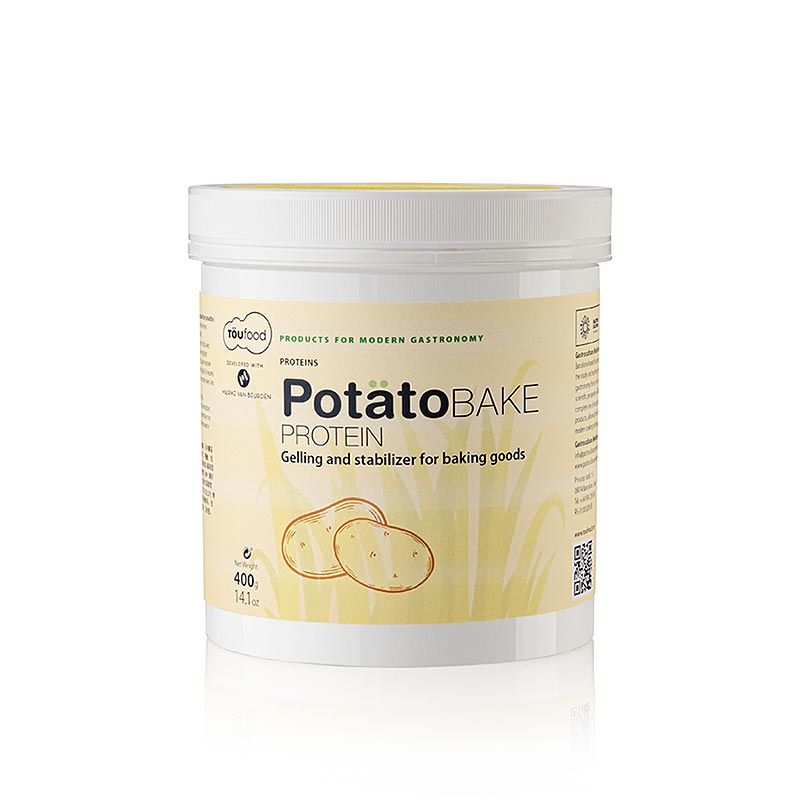 POTATO BAKE PROTEIN, proteine di patate per prodotti da forno, 400 g, TÖUFOOD, 400 g | Cucina molecolare | thungourmet