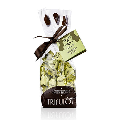 Tartuflanghe mini praline di tartufo "trifulòt", pistacchio (verde chiaro) 180 g