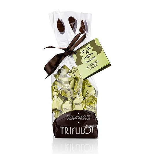 Tartuflanghe mini praline di tartufo "trifulòt", pistacchio (verde chiaro) 180 g