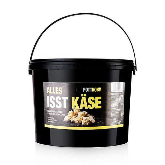 Pottkorn - Alles Isst Käse, popcorn con formaggio duro, miele e origano, 1 kg