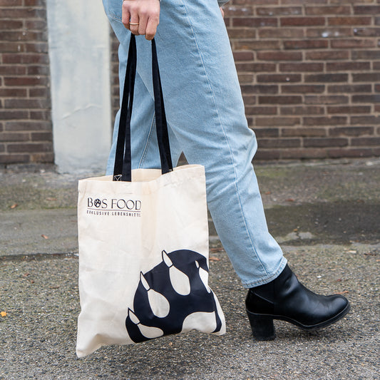 BOS FOOD Tragetasche / Beutel "Tatze", 100% Baumwolle, 1 St