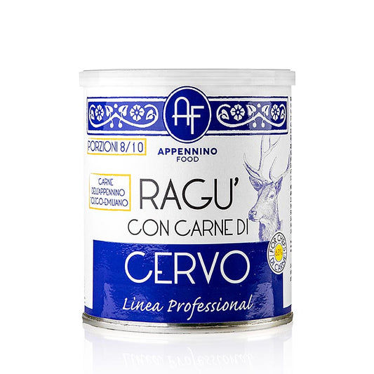 Ragù di cervo, Appennino (Cervo), 800 g