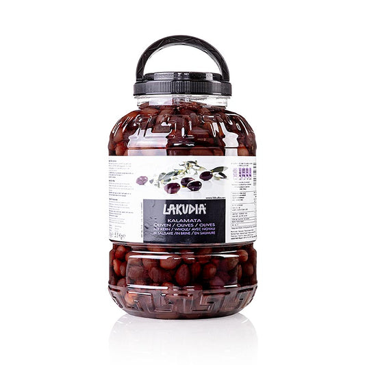 Olive Kalamata "Jumbo", con nocciolo, Lakudia, 5,5 kg