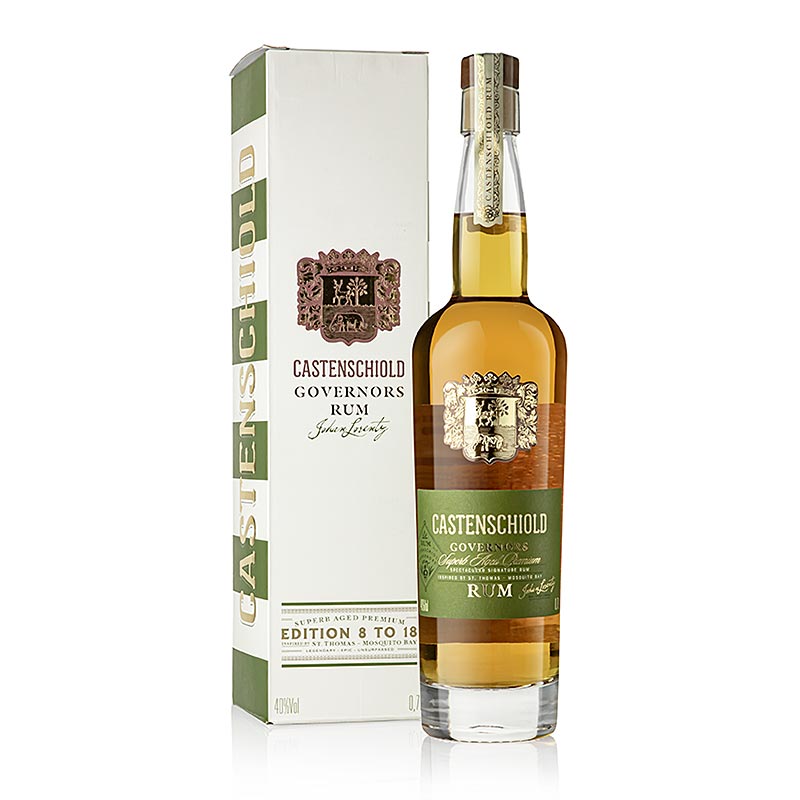 Castenschiold Governors Rum (Virgin Island St. Thomas) 40% Vol., 700 ml