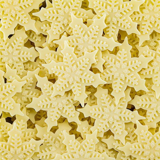 Topper di cioccolato "cristallo di ghiaccio / fiocco di neve", 55 mm, Dobla (79151), 360 g, 88 pezzi.