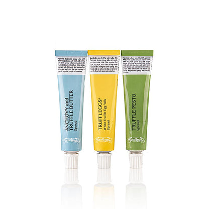 Tartuflanghe tartufate (tartufi/pesto/angioino spalmabile) 3 tubi, Tartuflange, 84 g, 3 pz.